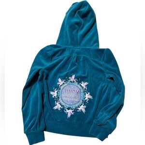 Kids Juicy Couture velour hoodie Size small 7/8